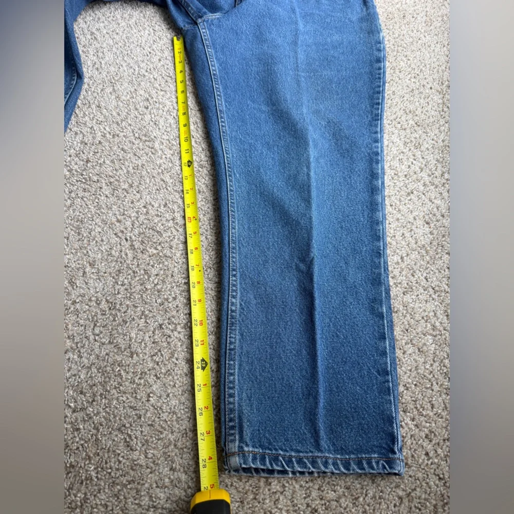 Carhartt B17 DST Relaxed‎ Fit Tapered Leg Jeans Mens 44x30 Dark Stone Blue Denim